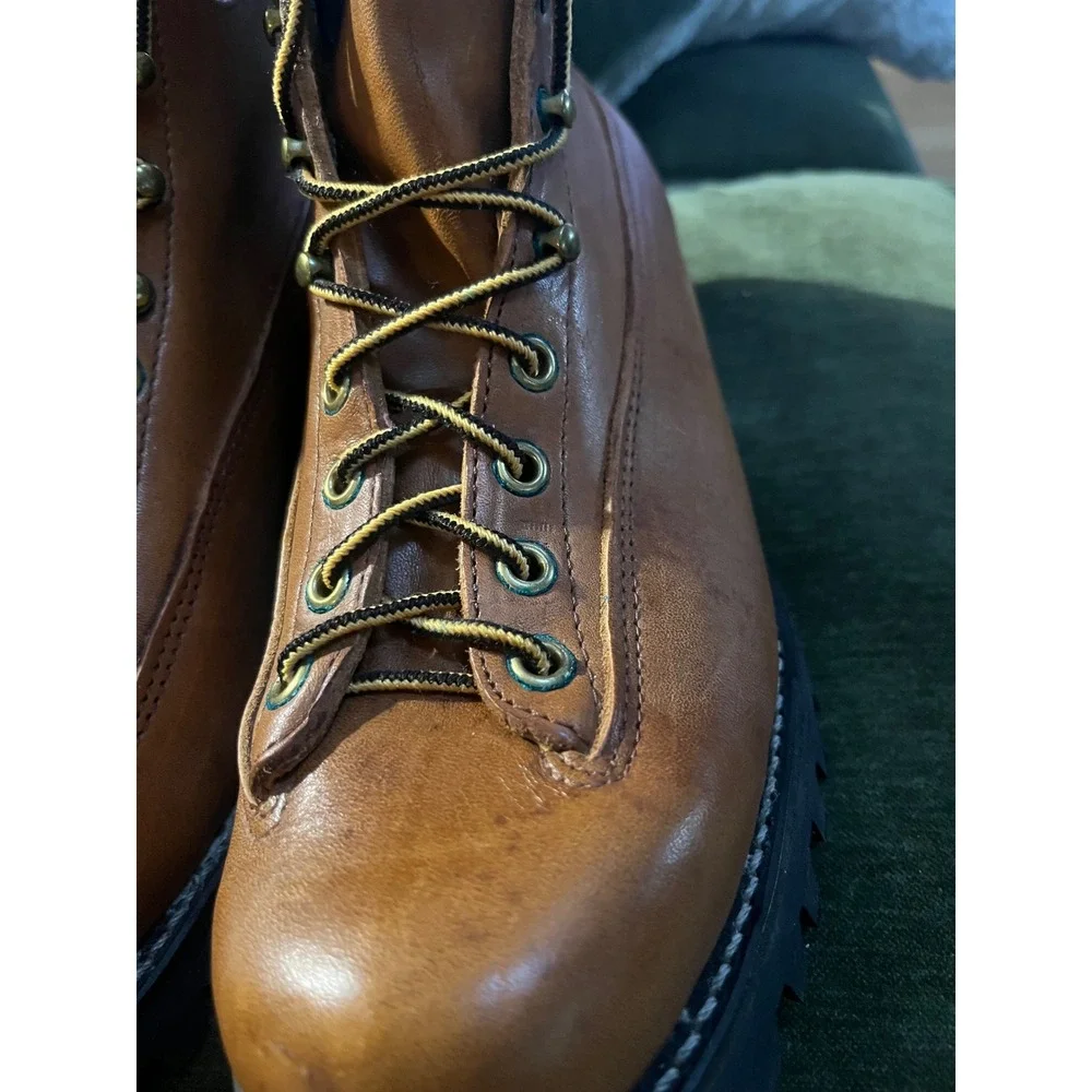 VtG 60s LL BEAN Maine‎ Leather Hiking Mountaineering Utility Boot 7.5 C Rare